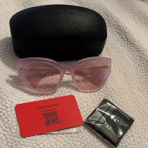 Salvatore Ferragamo Pink Sunglasses